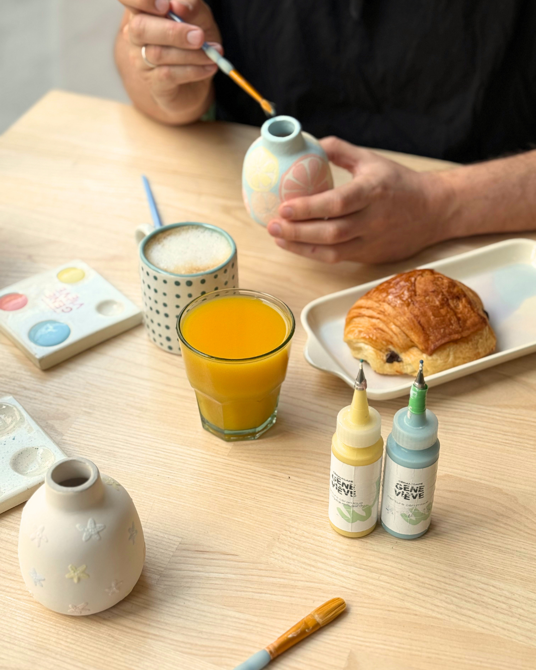 Ceramic Morning : petit-déjeuner & peinture sur céramique - Paris 11