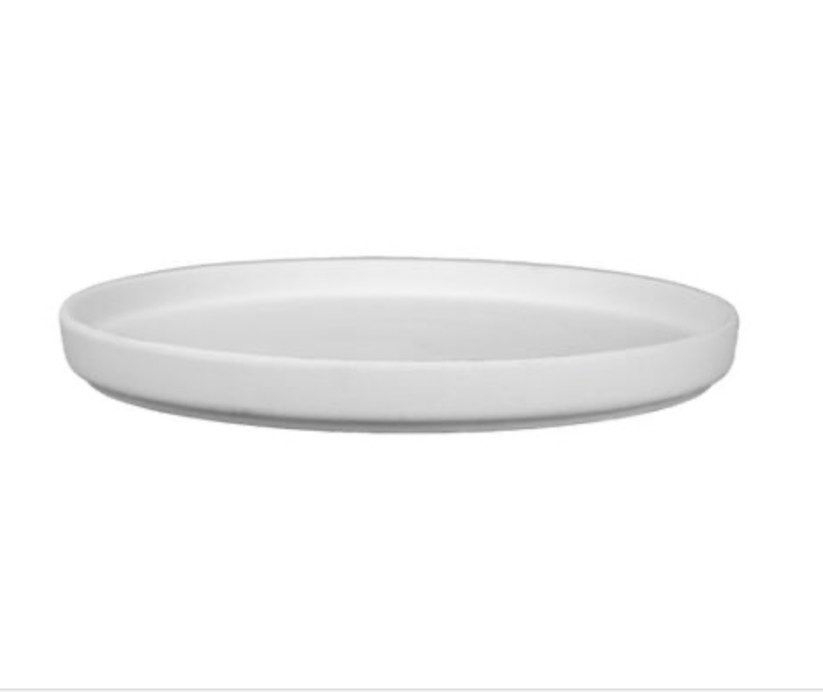 Ceramic to decorate - Plate with rim