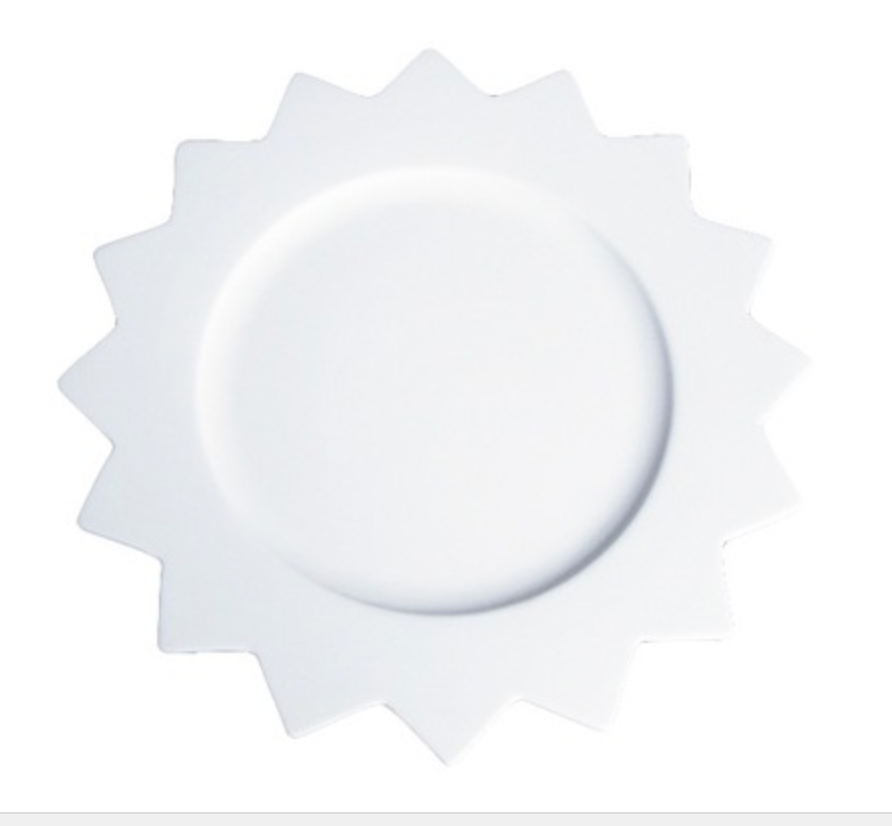 Ceramic to decorate - Star plate