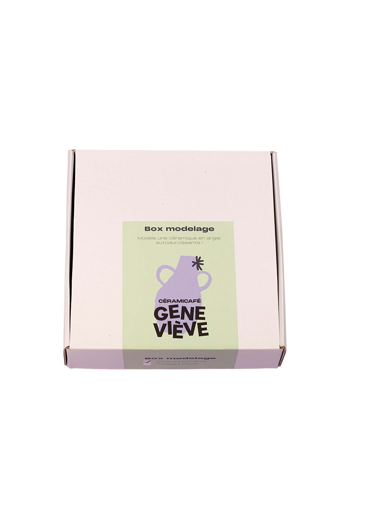 Modeling box - Self-hardening clay & paints