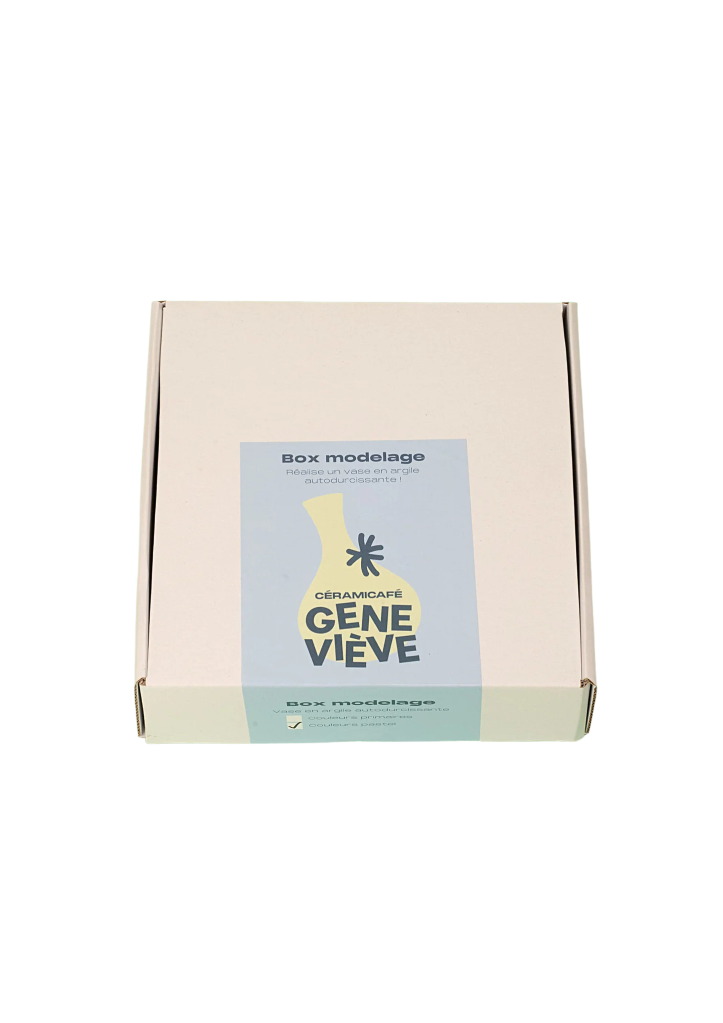 Modeling box - Create your own vase in self-hardening clay