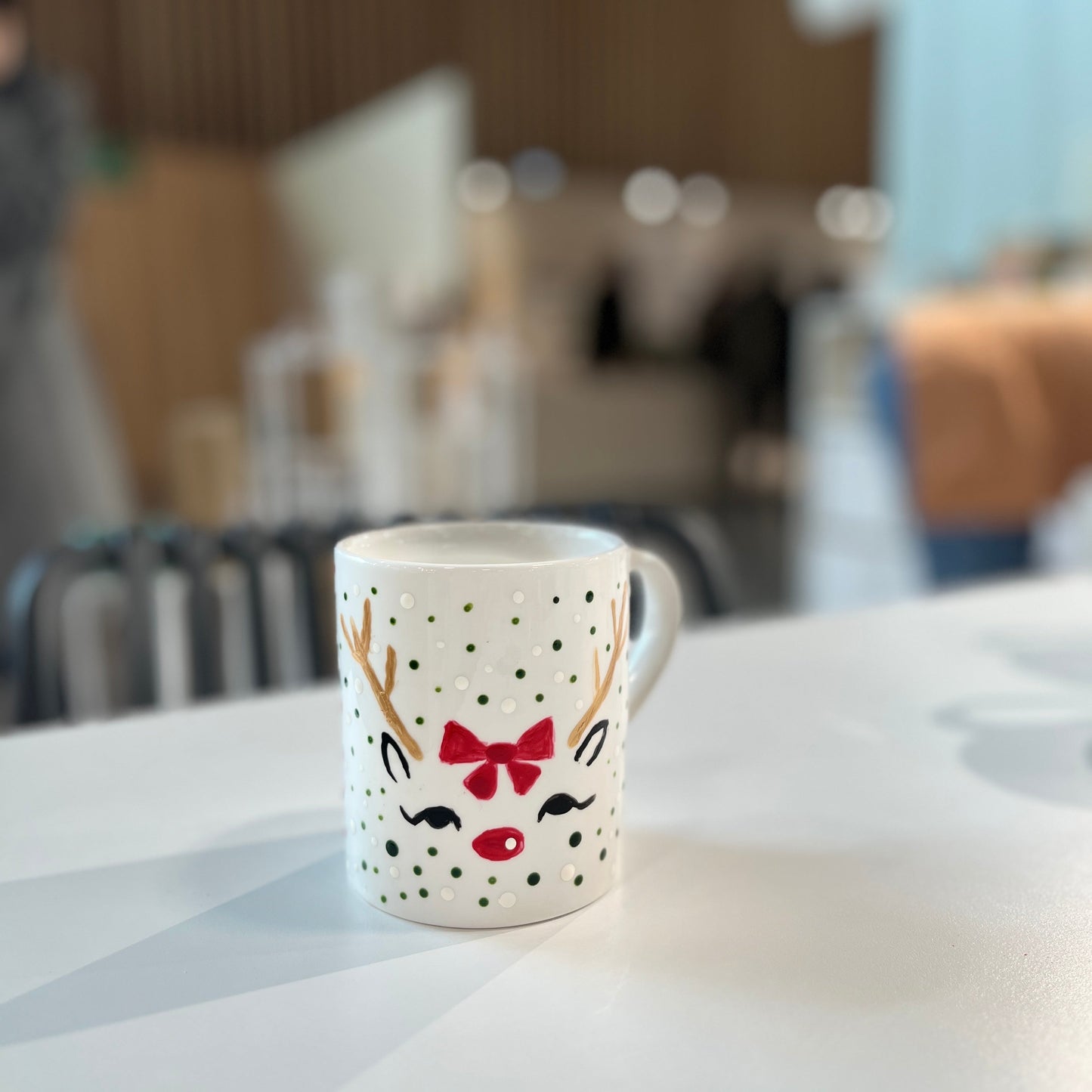 Duo de mugs à décorer - Peinture sur émail sans four de potier