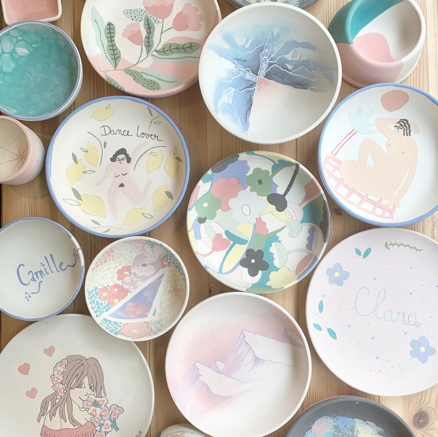 Duo Free session painting on ceramics up to size M - Paris 17