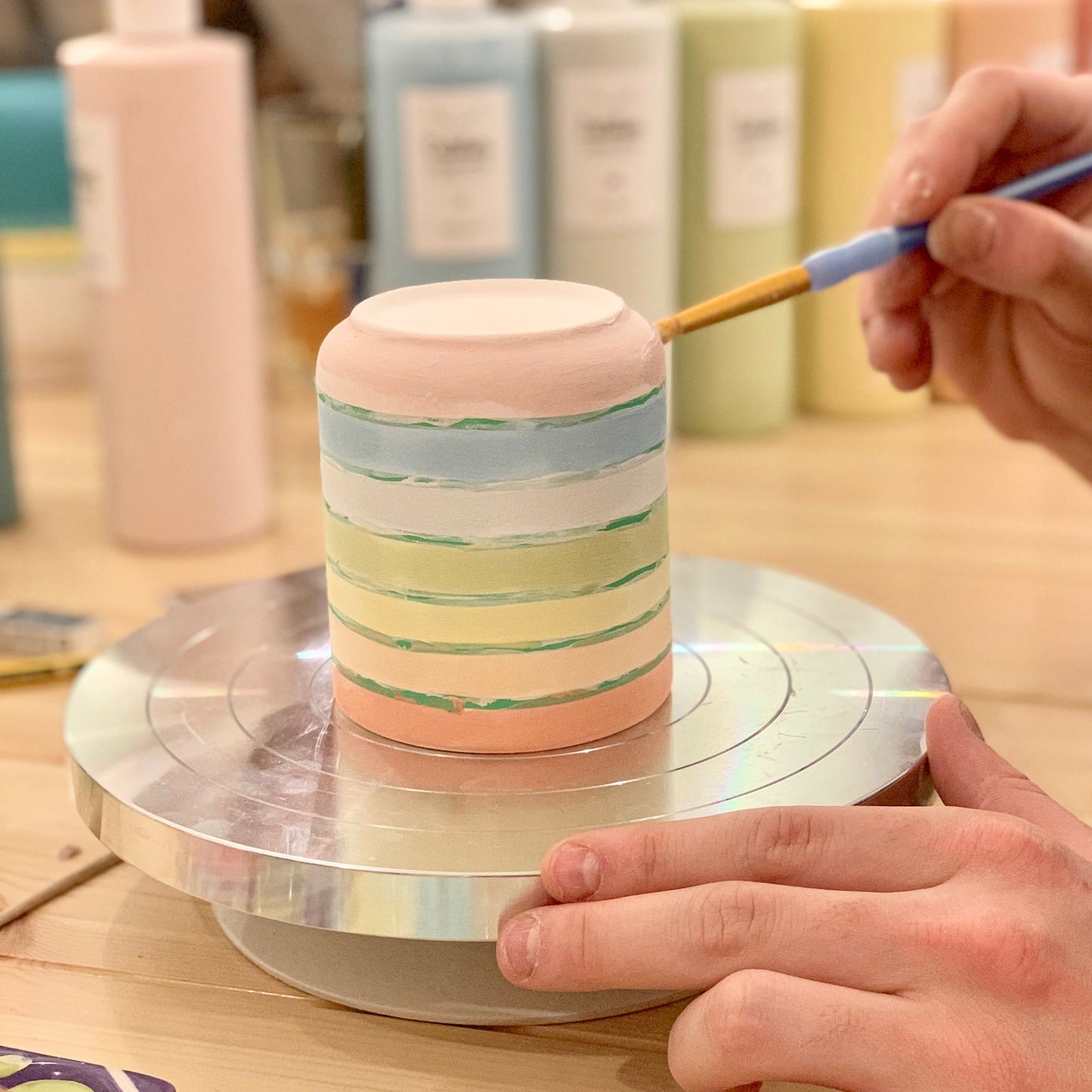 Ceramic painting session - Parent/Child - Paris 17