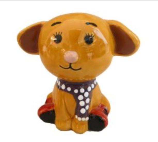 Ceramic to decorate - Dog figurine