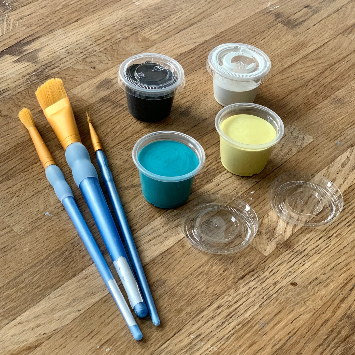 Ceramic to decorate - Flat spice jar