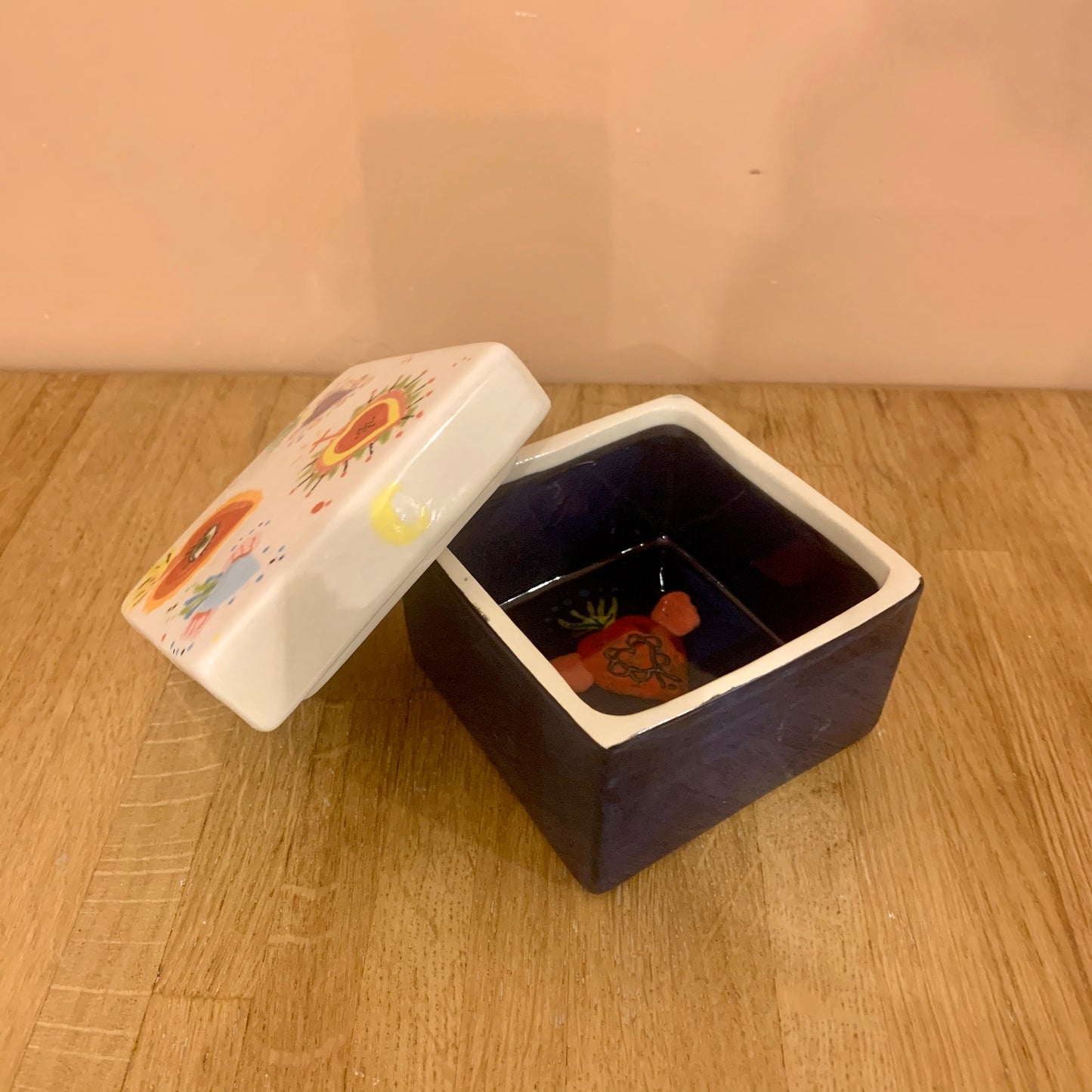 Ceramic to decorate - Cube box