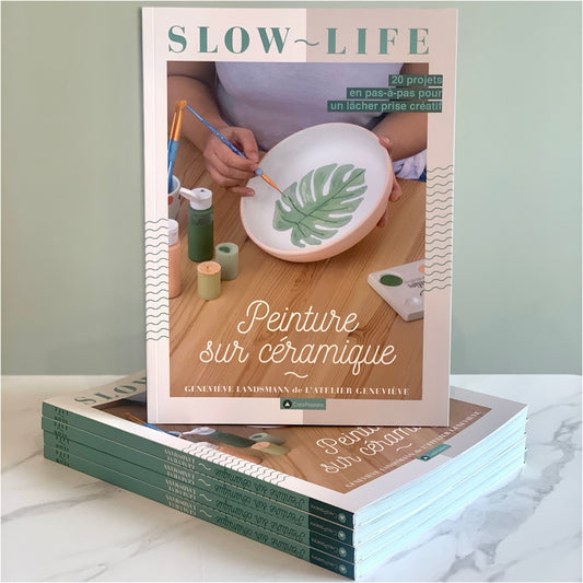 Our book! Ceramic Painting: 20 step-by-step projects