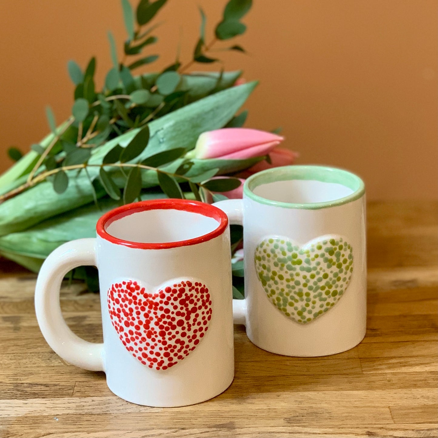 Ceramic to decorate - Heart Mug