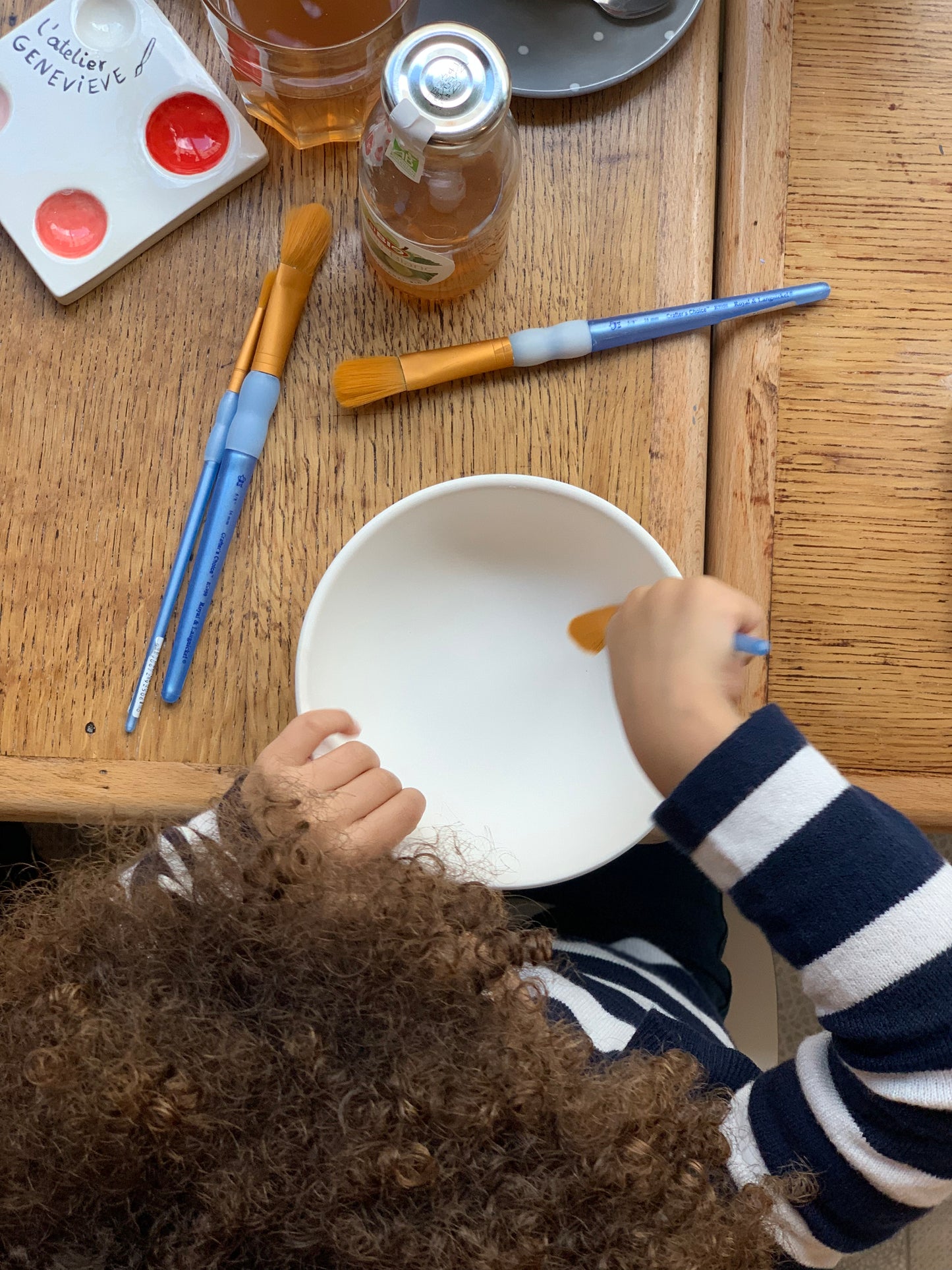 Session peinture sur céramique - Parent/Enfant - Paris 11