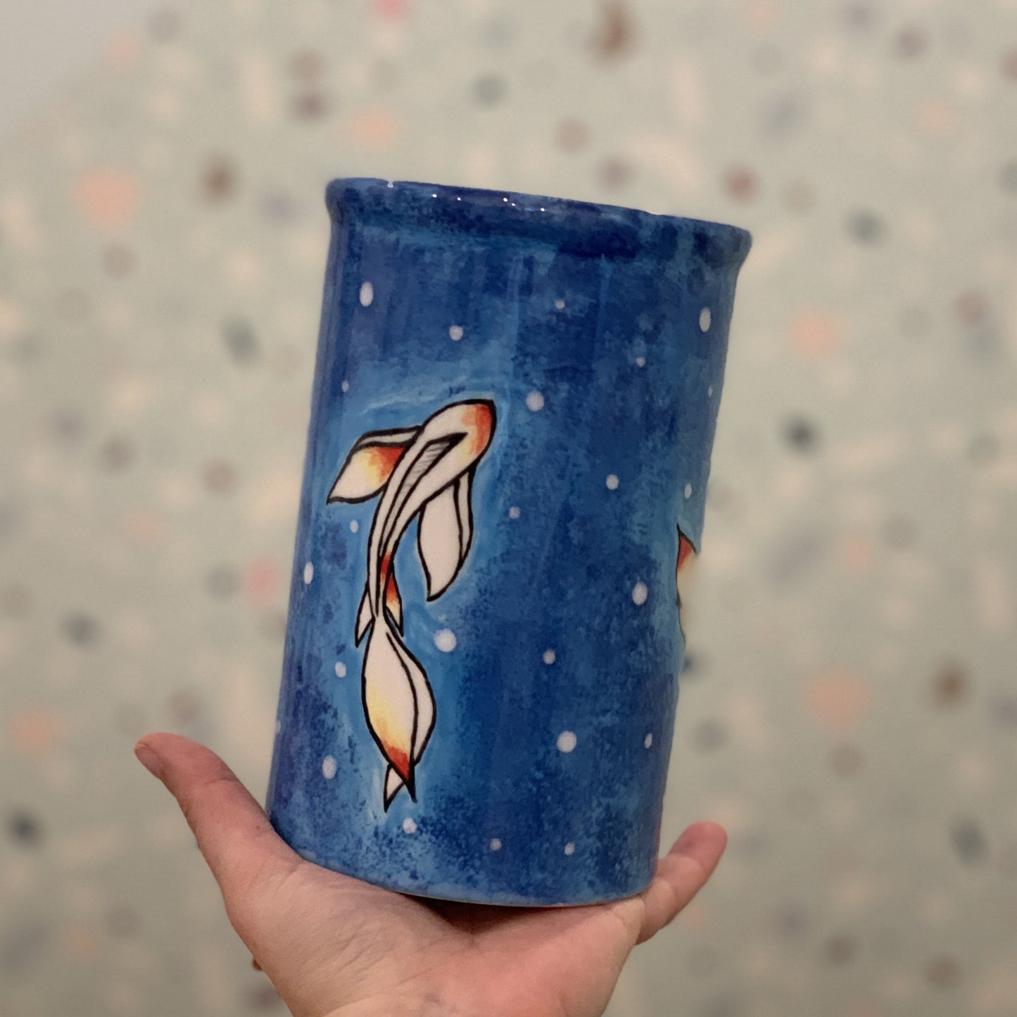 Ceramic to decorate - Cylinder with rim