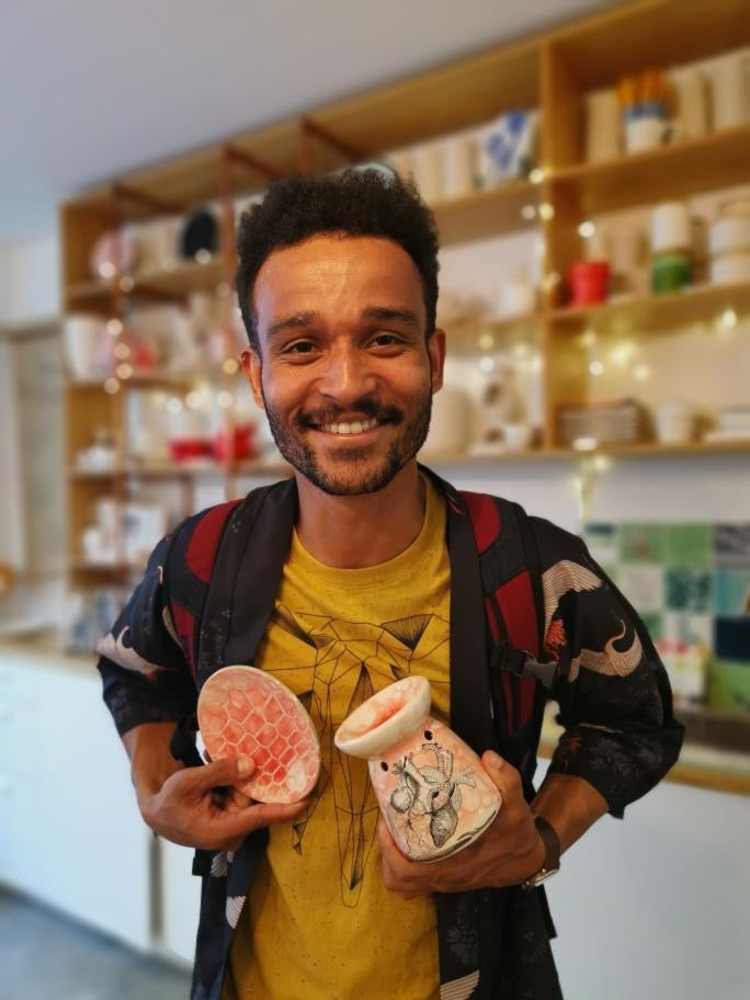 Spécial étudiants - Atelier peinture sur céramique - Paris 11
