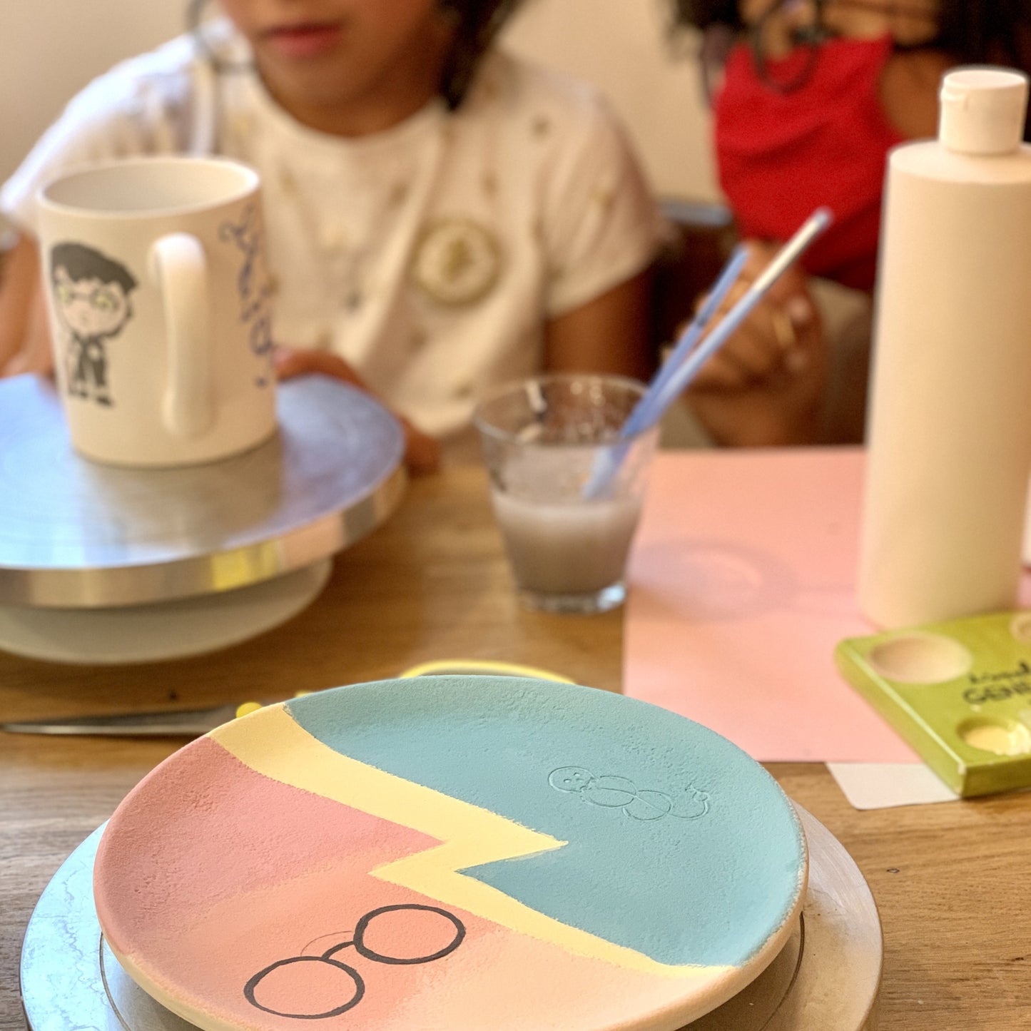 Session peinture sur céramique - Spécial école des sorciers - Paris 11