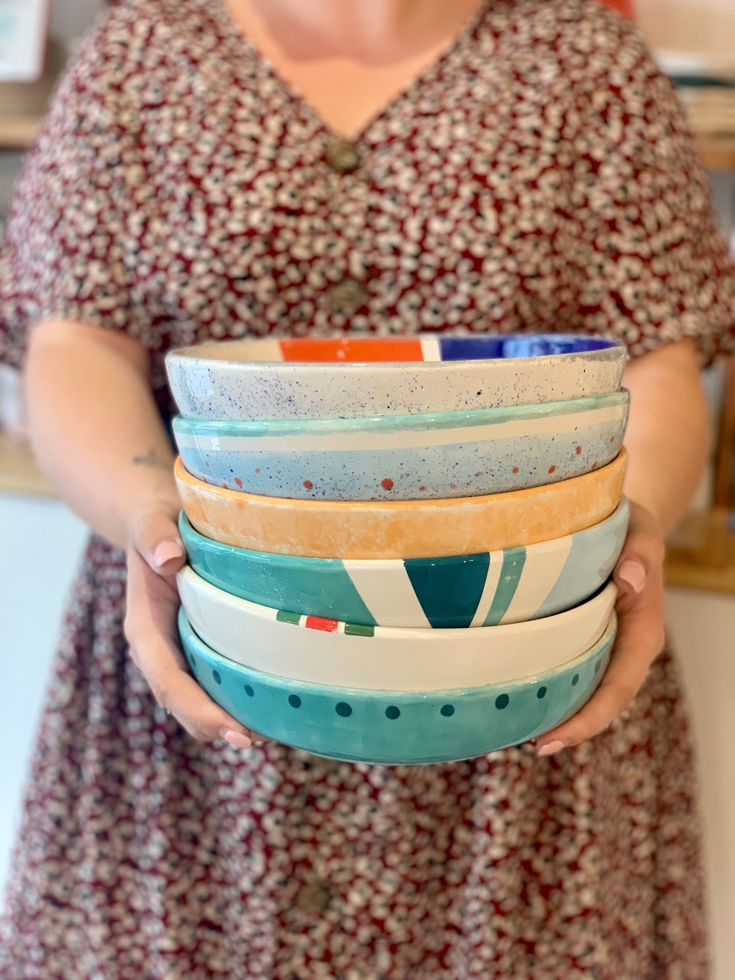 Ceramic to decorate - Deep plate 21cm