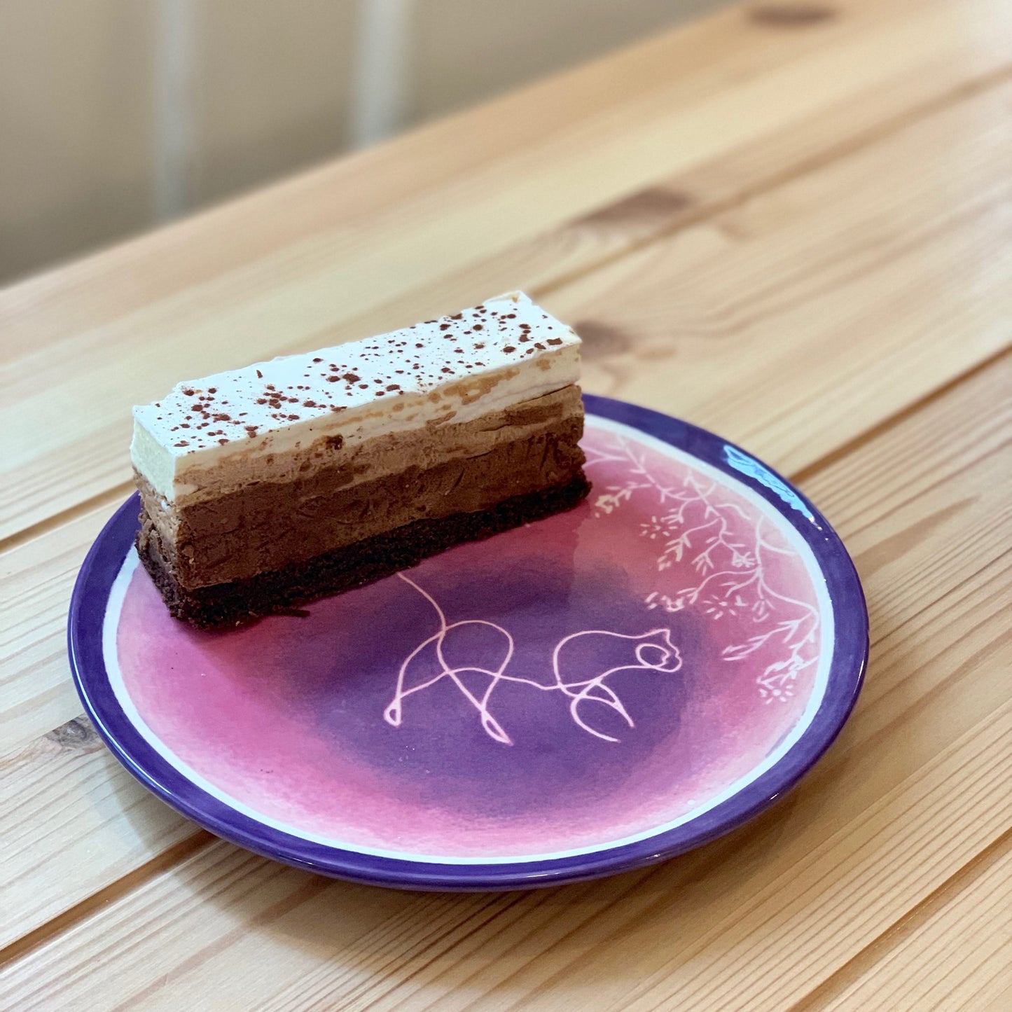 Ceramic to decorate - Plate 18 cm