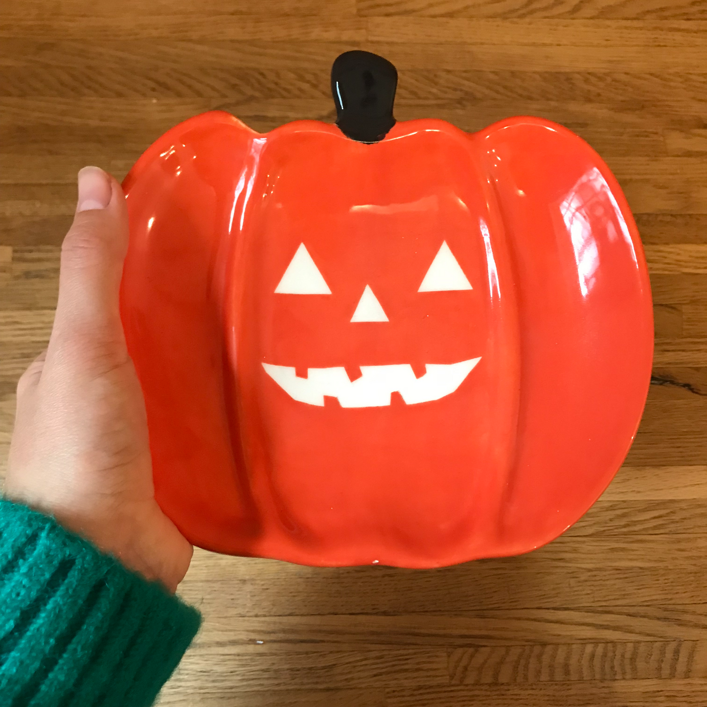 Ceramic to decorate - Pumpkin plate
