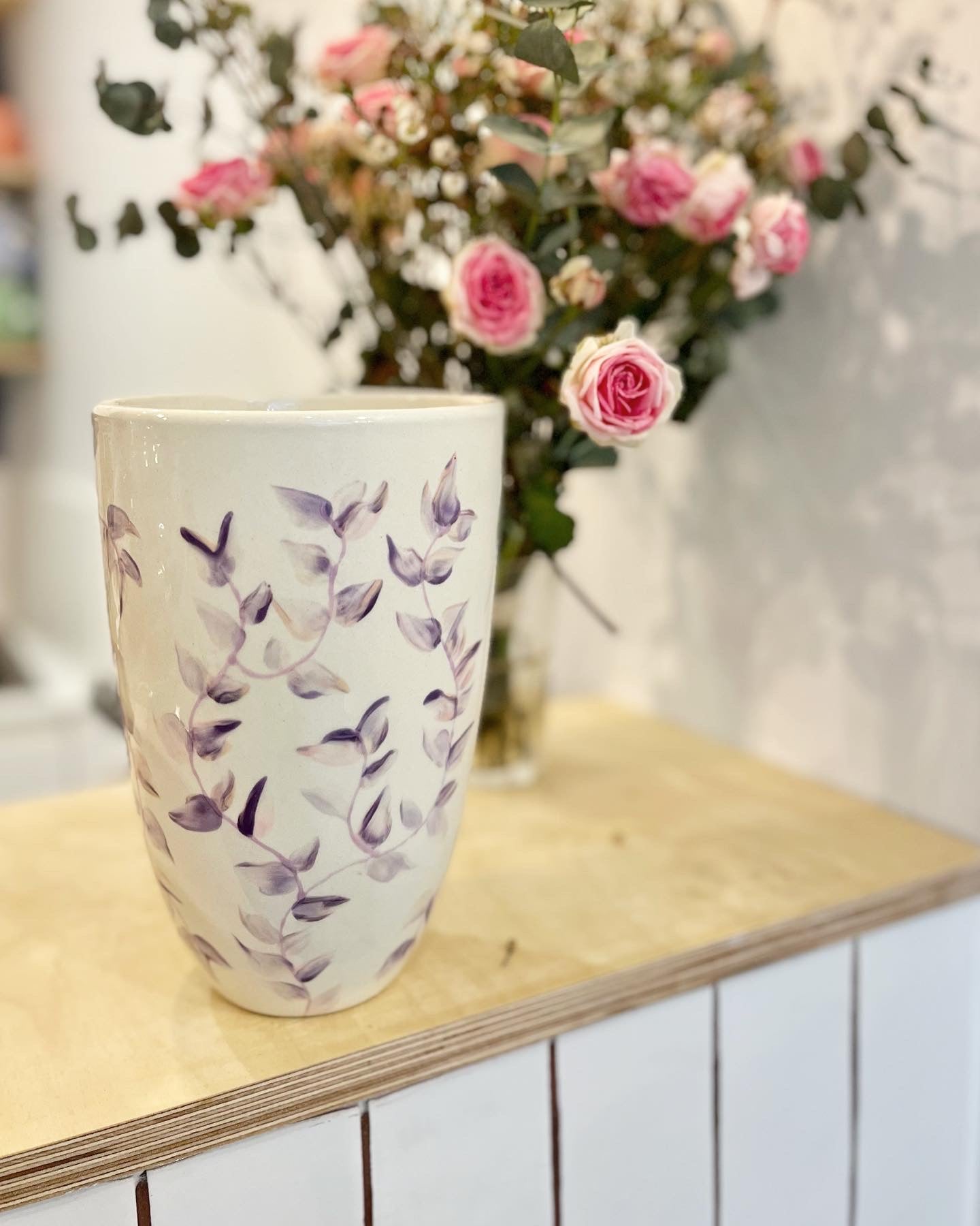 Ceramic to decorate - Large vase