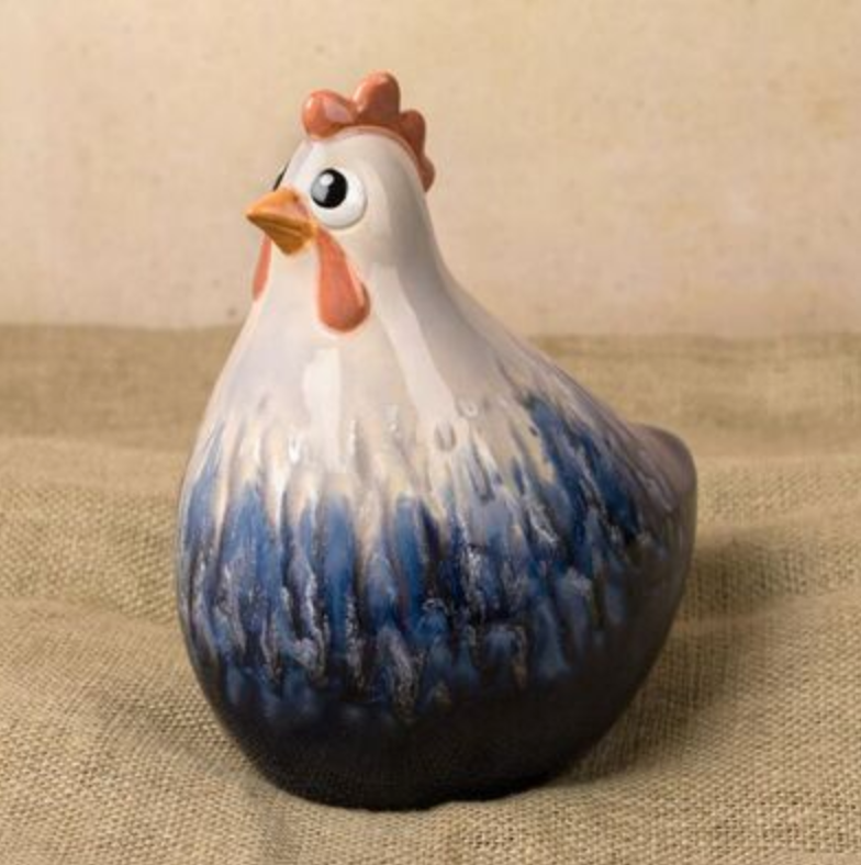 Céramique à décorer - Grande Figurine Hortense la poule
