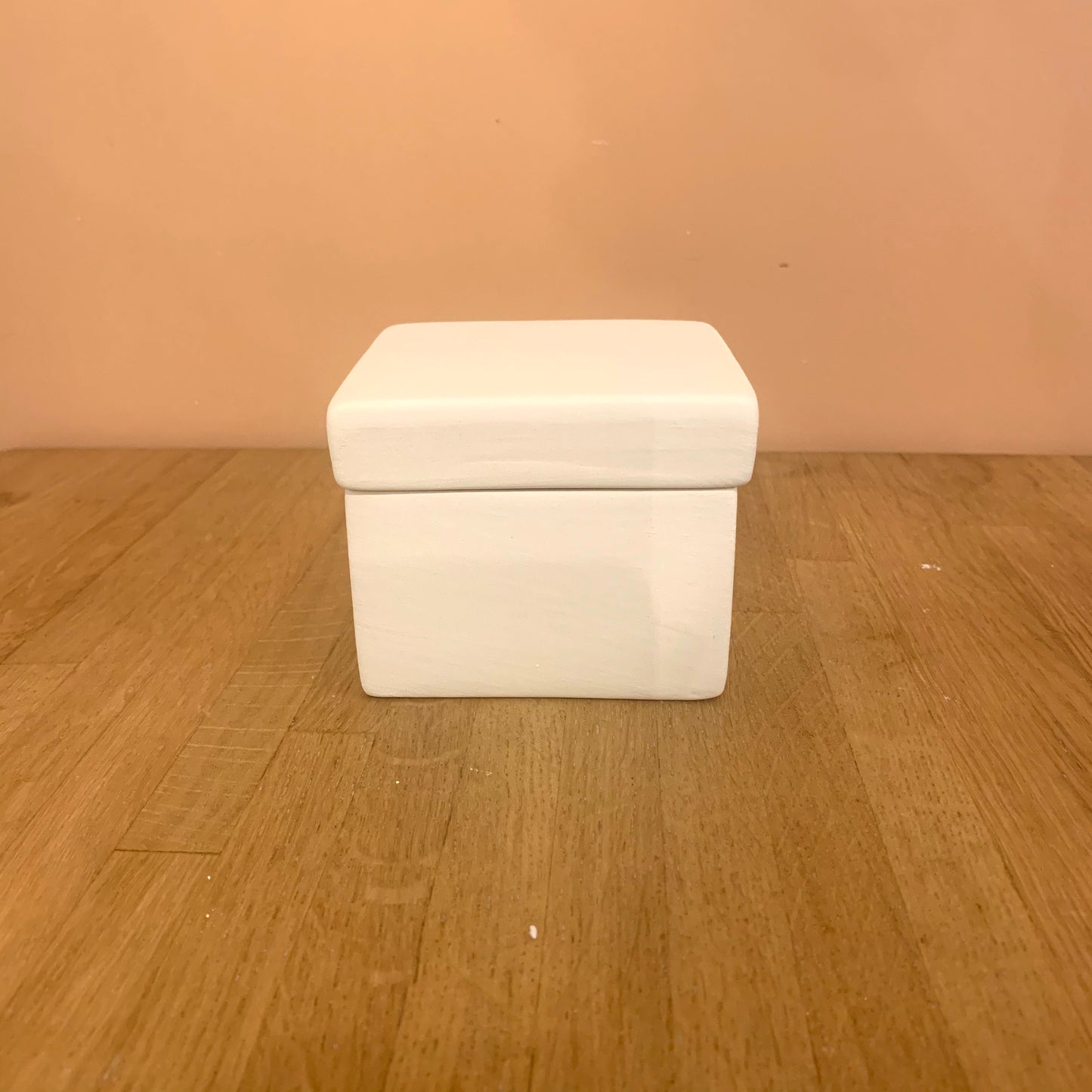 Céramique à décorer - Boîte cube