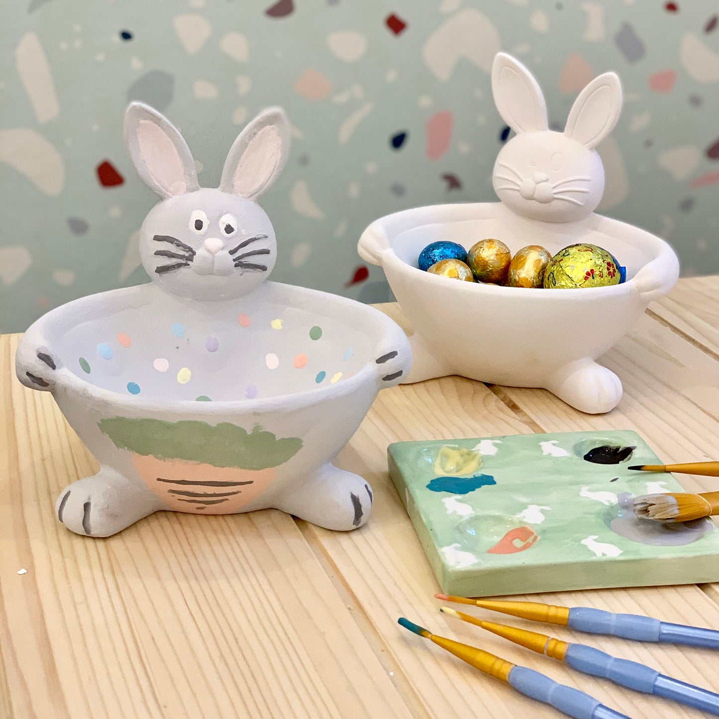 Céramique à décorer - Bol lapin