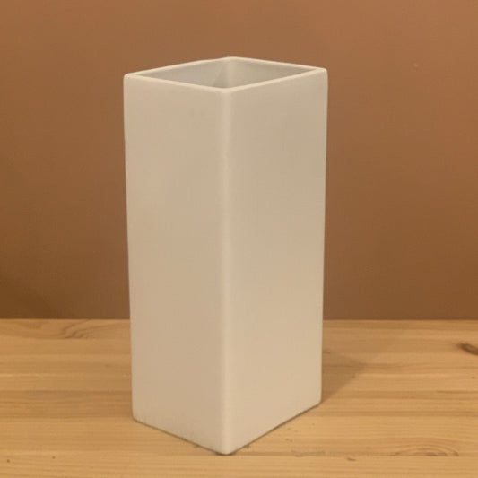 Céramique à décorer - Grand vase rectangulaire